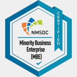 NMSDC Certified Minority Business Enterprise badge